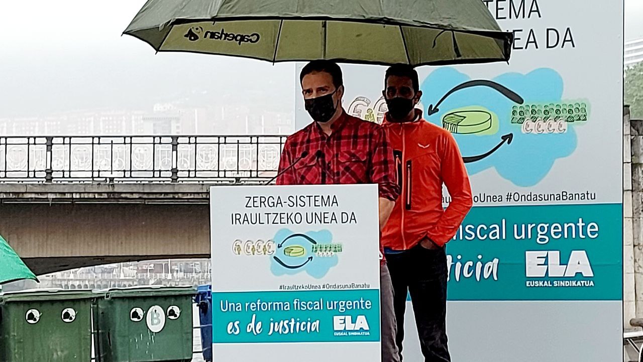 “Enpresa handiek zergak ez ordaintzearen konplize dira Gobernuak eta Aldundiak”
