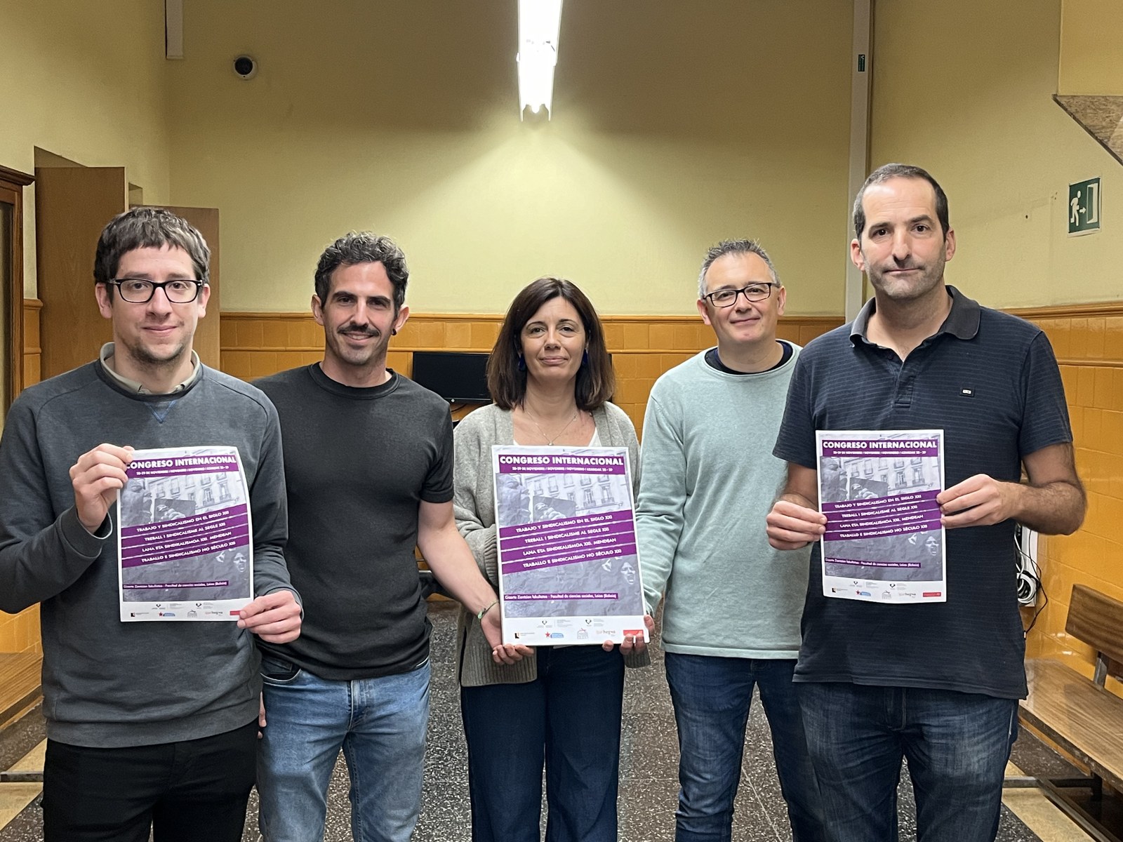 40 ekintzaile, sindikalista eta ikertzaile baino gehiagok sindikalismo eraldatzailearen erronkei buruz eztabaidatuko dute EHUn (Leioa)