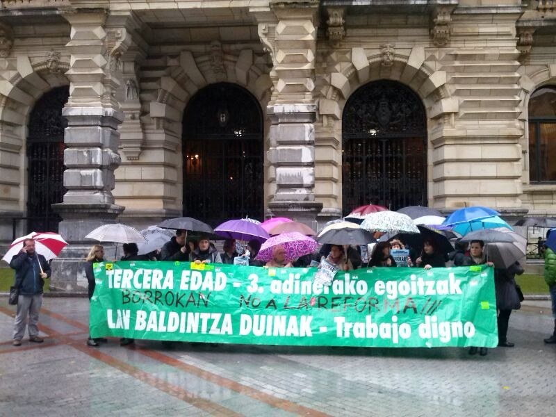 Abenduaren 10, 11 eta 12an greba deitu du ELAk Bizkaiko  zahar-etxeetan