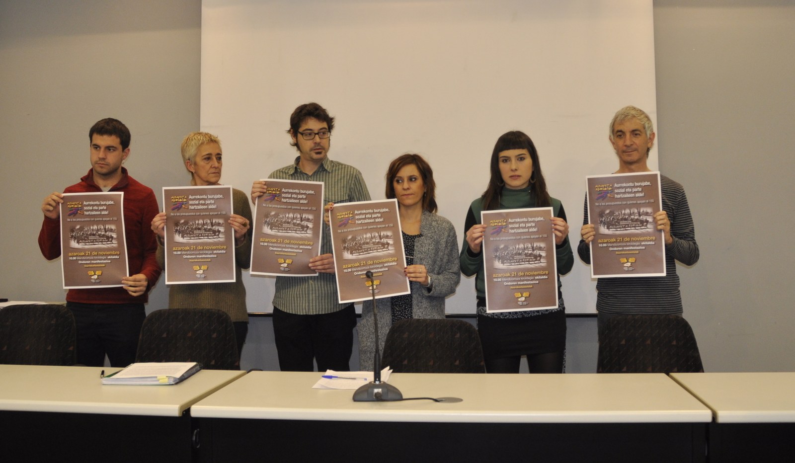 Aldaketa sozialera bideratutako aurrekontu batzuen alde #aurrekontusozialak