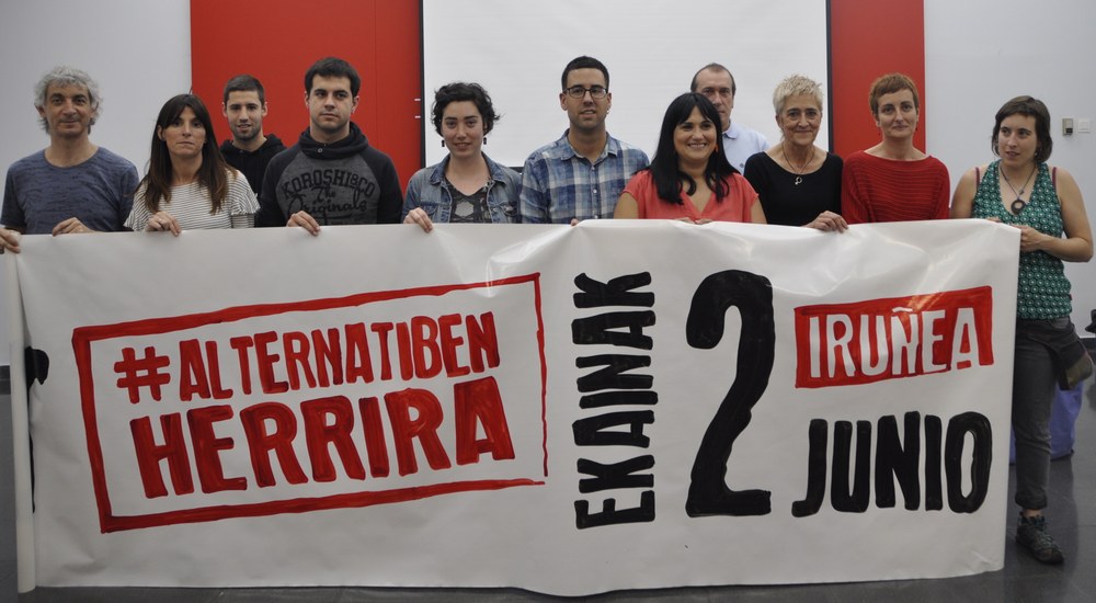 Alternatiben Herrira joateko deia luzatu du Euskal Herriko Eskubide Sozialen Kartak