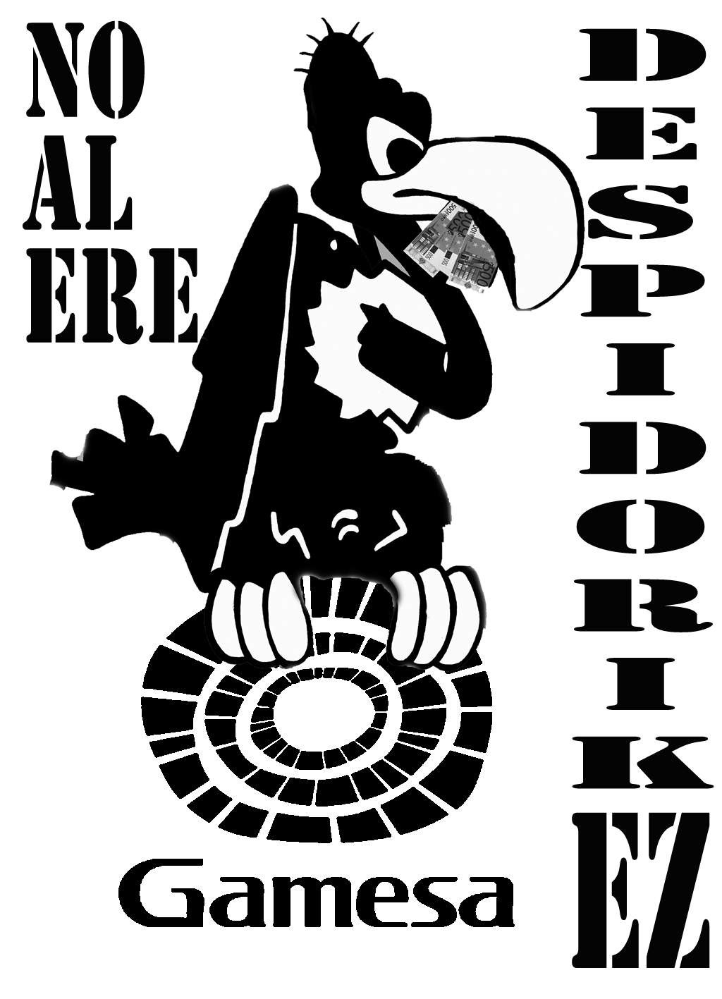 Altsasuko Gamesa enpresaren itxieraren aurkako greba