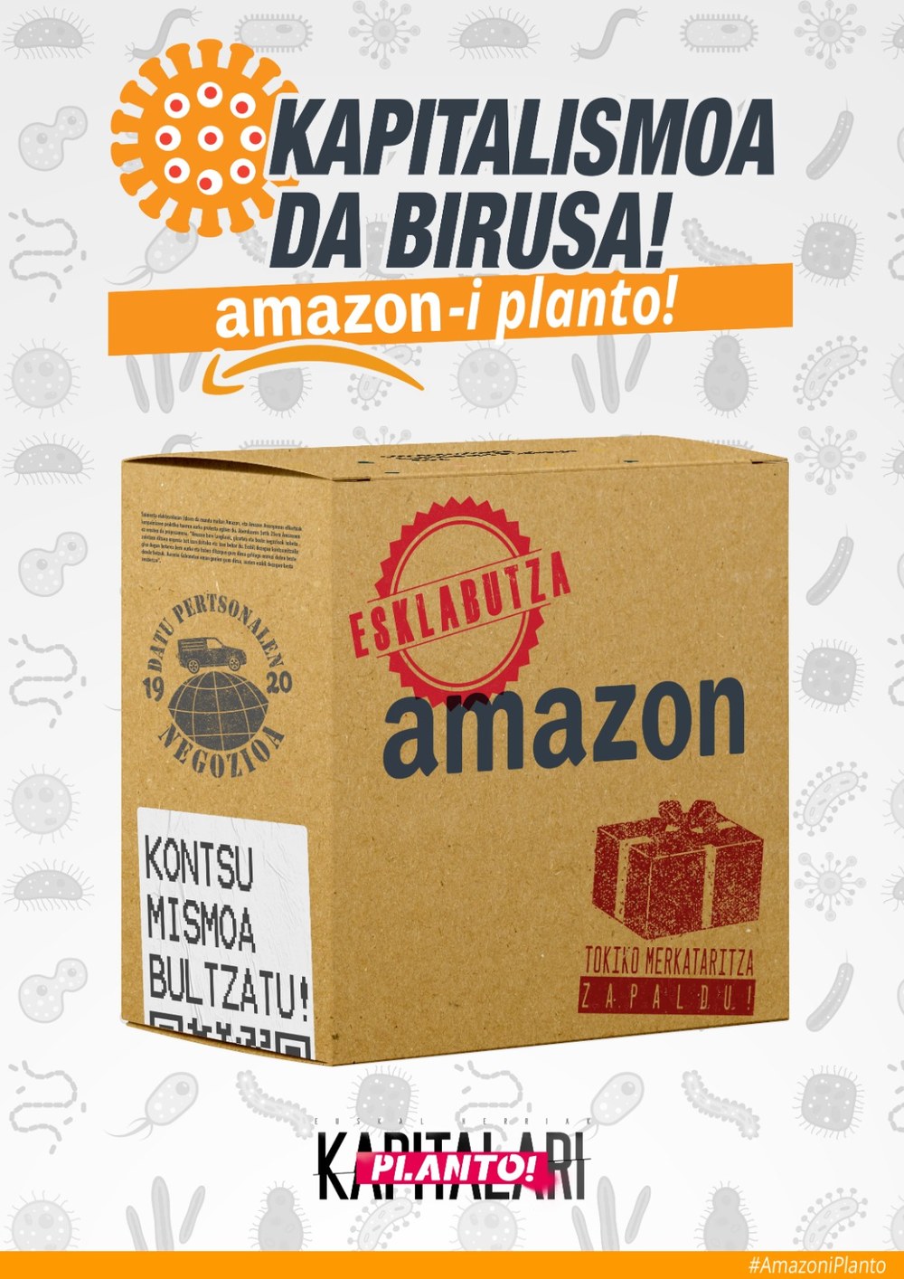 Amazonek aberasten jarraitzen du bere langileen osasun eta segurtasunaren kontura