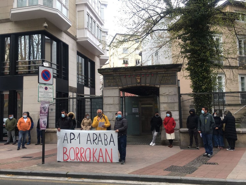 AP-1 Araba kontzesionarioko langileen greba