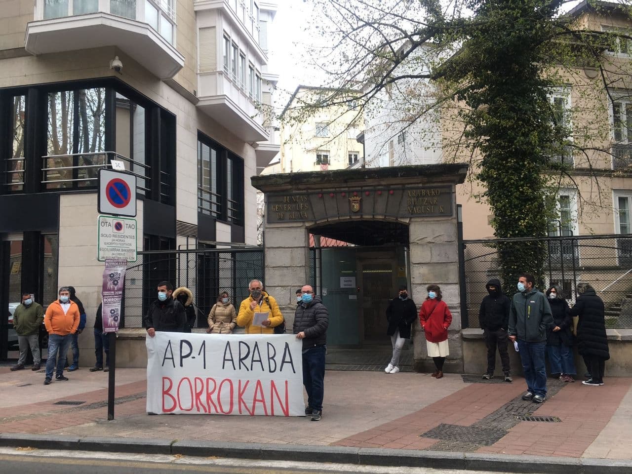 AP-1 Araba kontzesionarioko langileen greba AP-1 Araba kontzesionarioko langileen greba