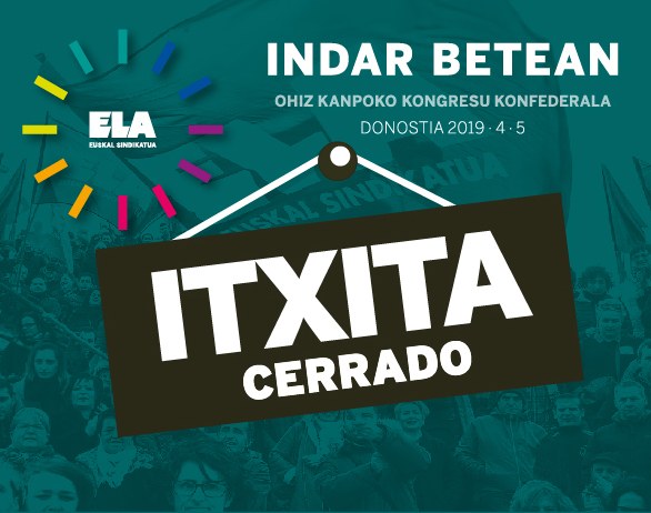 Apirilak 5, ELAren egoitzak itxita