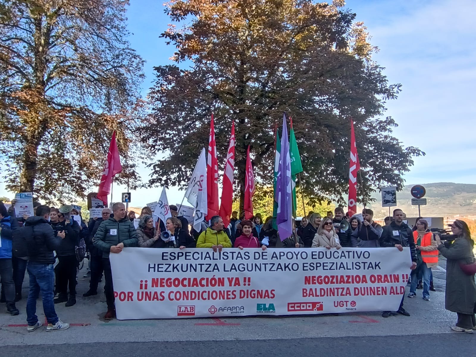 Arrakastatsua izaten ari da baldintzak eta zerbitzua hobetzeko greba