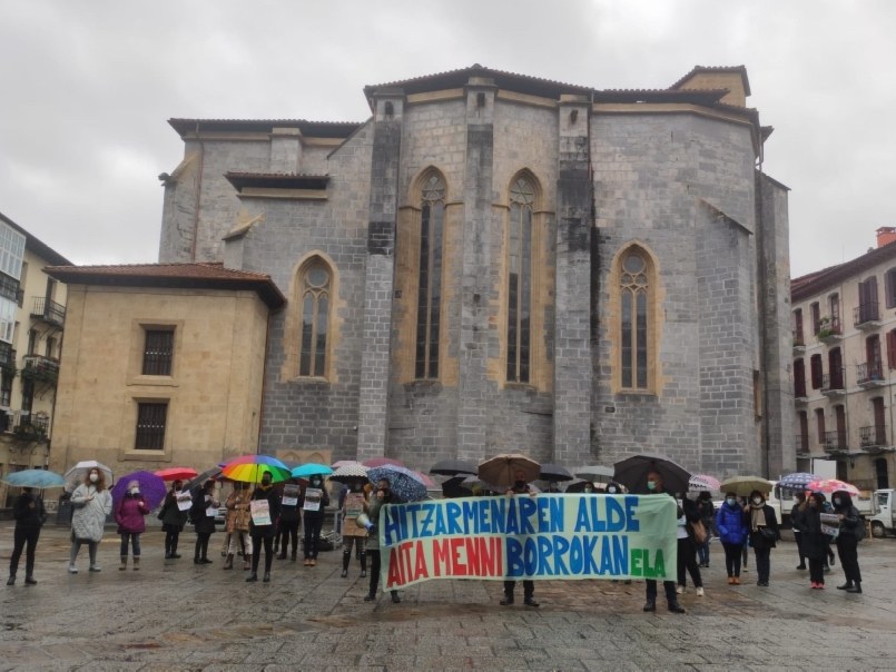 Arrasateko Aita Menni Ospitalean deitutako hiru greba egun berriek jarraipen zabala izan dute Arrasateko Aita Menni Ospitalean deitutako hiru greba egun berriek jarraipen zabala izan dute