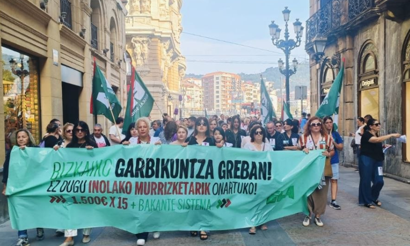 Babes handia jaso du ELAk deitutako lehen greba eguna