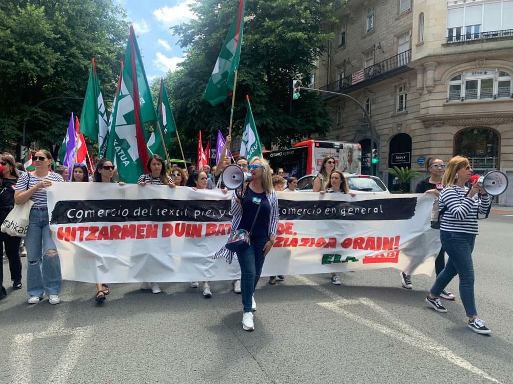 Beste greba-egun arrakastatsua Bizkaiko Merkataritzan