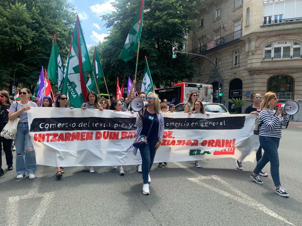Beste greba-egun arrakastatsua Bizkaiko Merkataritzan