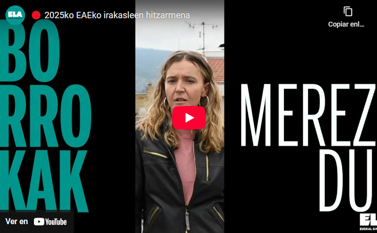BIDEOA| EAEko Hezkuntza Publikoa