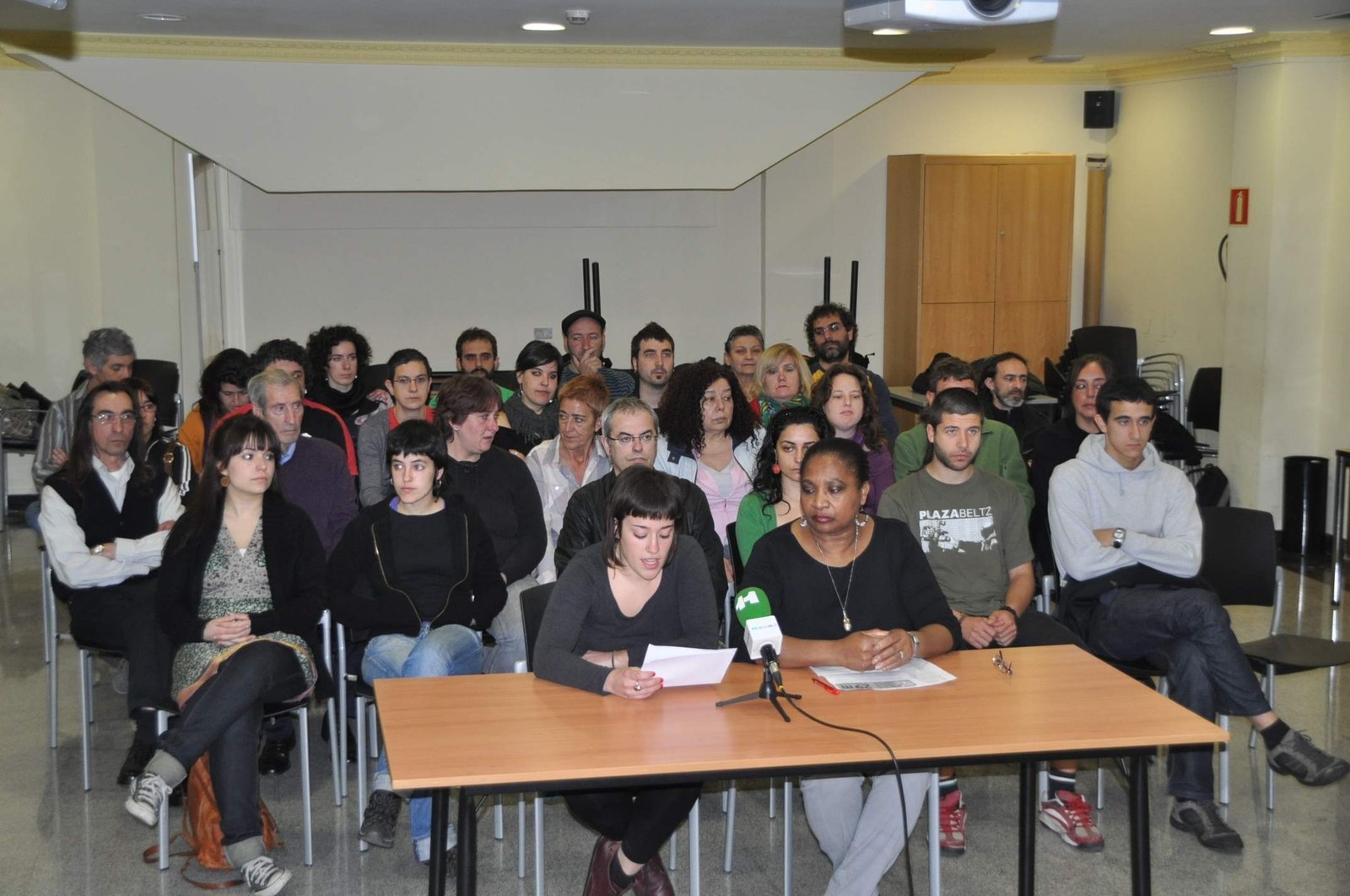 68 eragile sozialek bat egin dute grebarekin