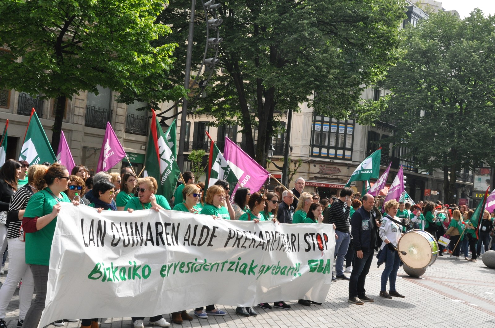 Bizkaiko egoitzetan lanuzte berriak