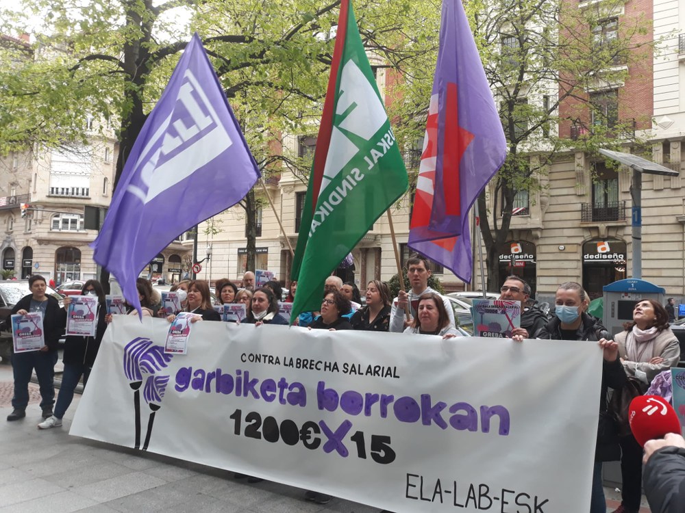 Bizkaiko garbikuntzak greba egingo du apirilaren 26, 27 eta maiatzaren 10, 11 eta 12an