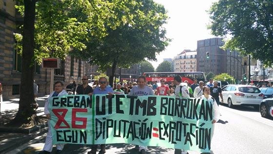 TMB Arraizen grebak jarraitzen du