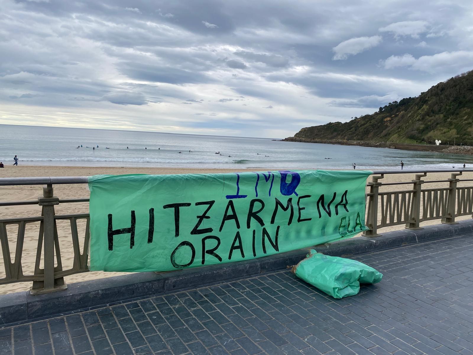 Donostiako IMQ Zurriolako lehen hitzarmena sinatu du ELAk Donostiako IMQ Zurriolako lehen hitzarmena sinatu du ELAk