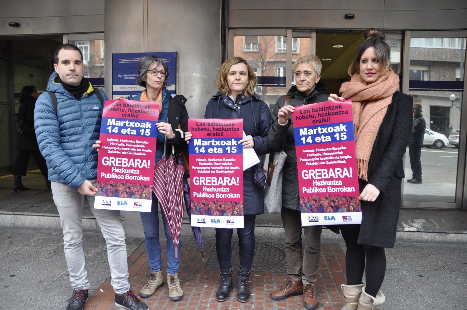 EAEko unibertsitatez kanpoko hezkuntza publikoan deitutako lanuzte berrien deialdia egin da Delegaritzan EAEko unibertsitatez kanpoko hezkuntza publikoan deitutako lanuzte berrien deialdia egin da Delegaritzan