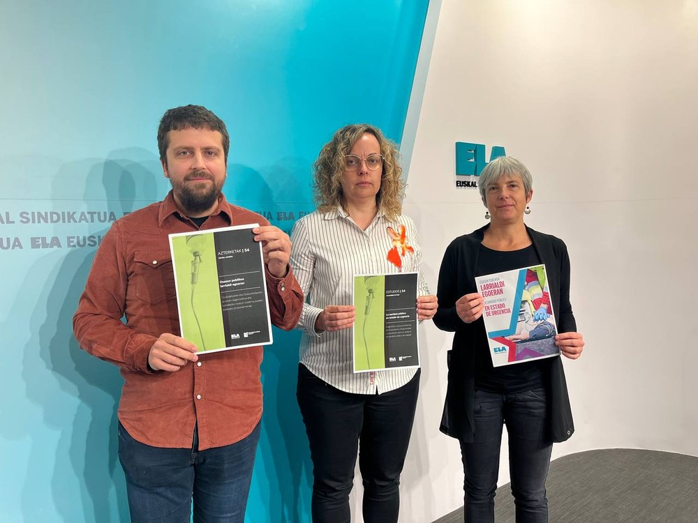 ELAk bere burua eskaintzen du Osakidetzaren alternatiba gisa Gobernuak, patronalak eta hainbat sindikatuen diagnostikoaren aurrean