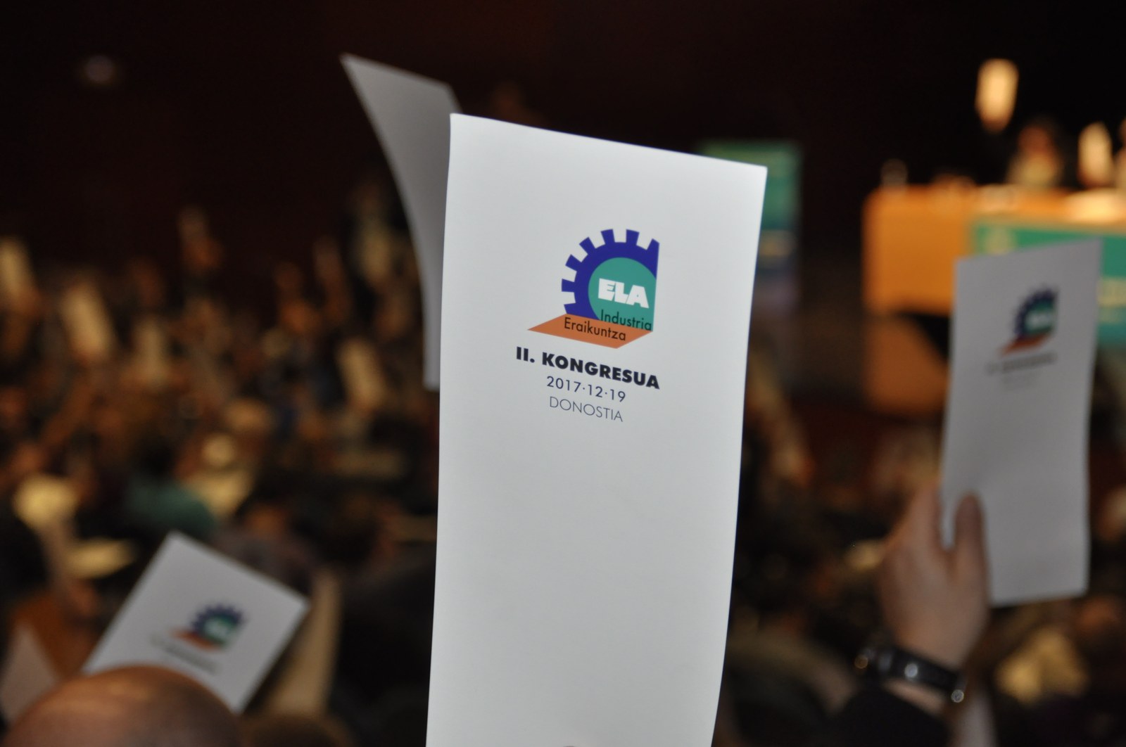 ELA guztiz indarberriturik atera da bere hiru federazioen kongresuak egin ondoren