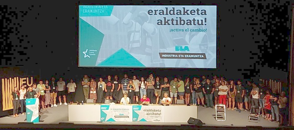 ELA-Industria eta Eraikuntzak aberastasuna banatzeko apustua egin du enpresa-mozkinak handitzen ari direla eta