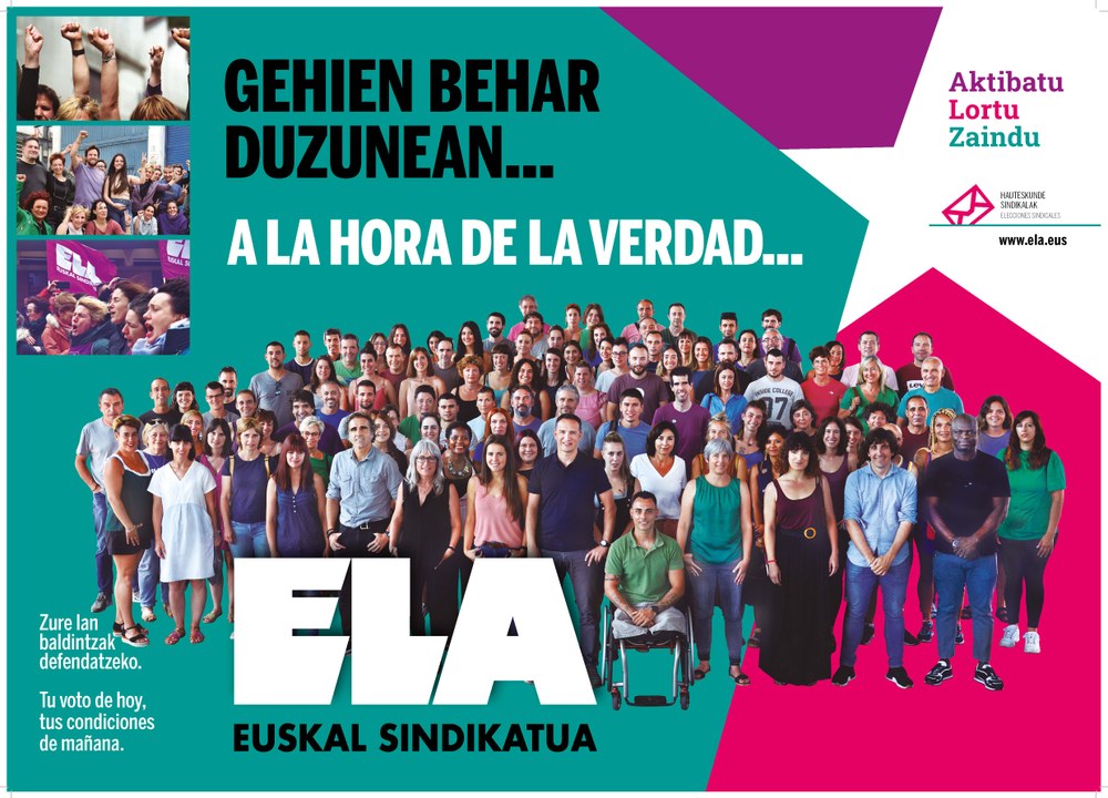 ELAk 15 ordezkari gehiago lortu ditu Erriberako sei enpresatan