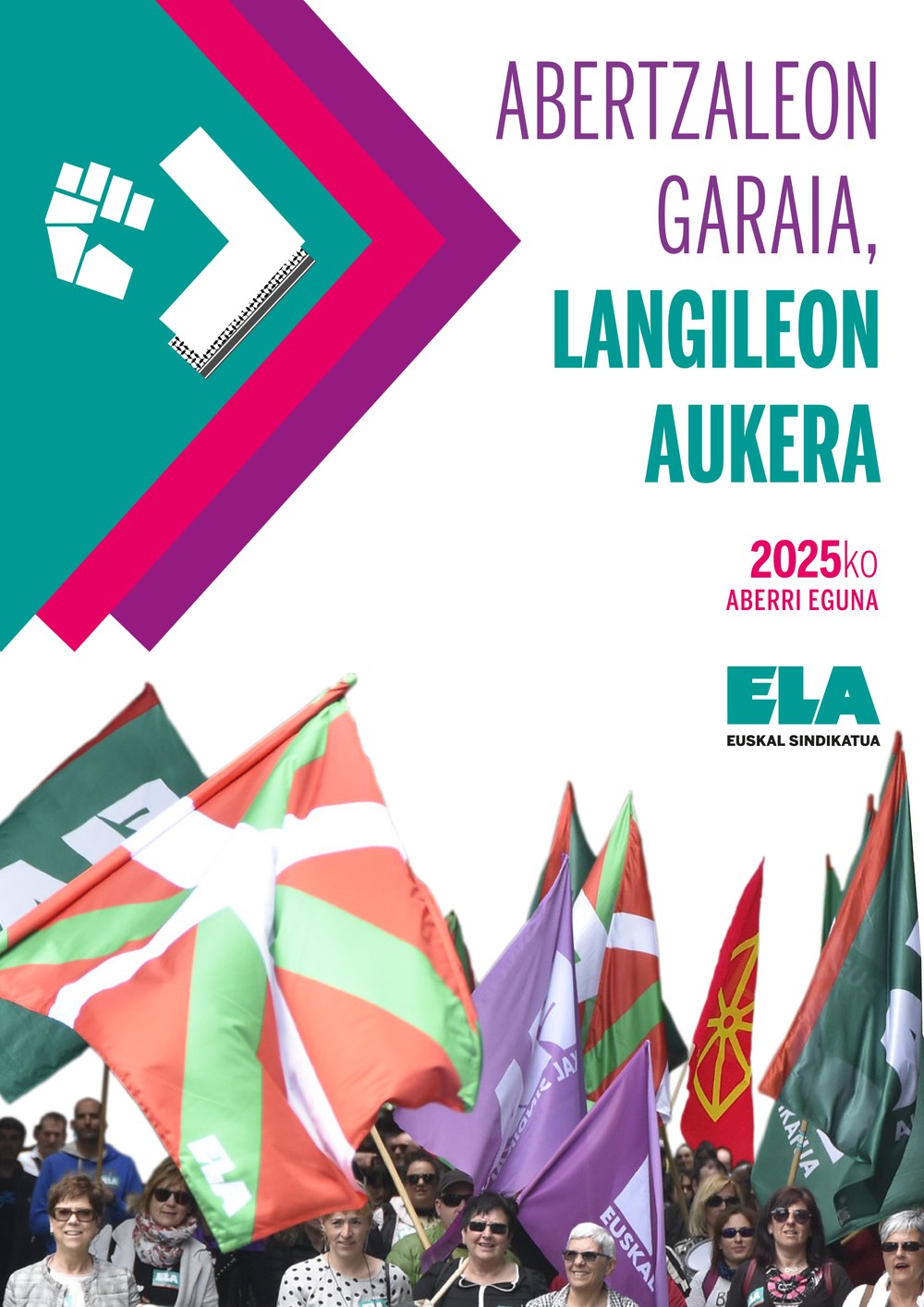 ELAk Aberri Eguna ospatuko du ‘Abertzaleon garaia, langileon aukera’ lelopean