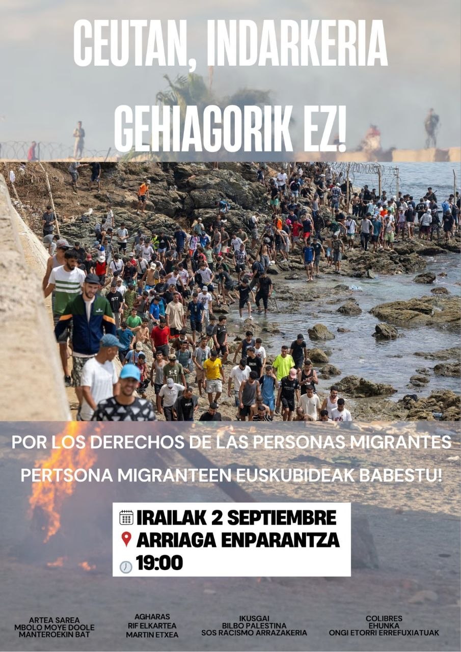ELAk bat egiten du gaurko mobilizazioekin, faxismoaren eta arrazakeriaren aurka eta migratzaileen eskubideen alde