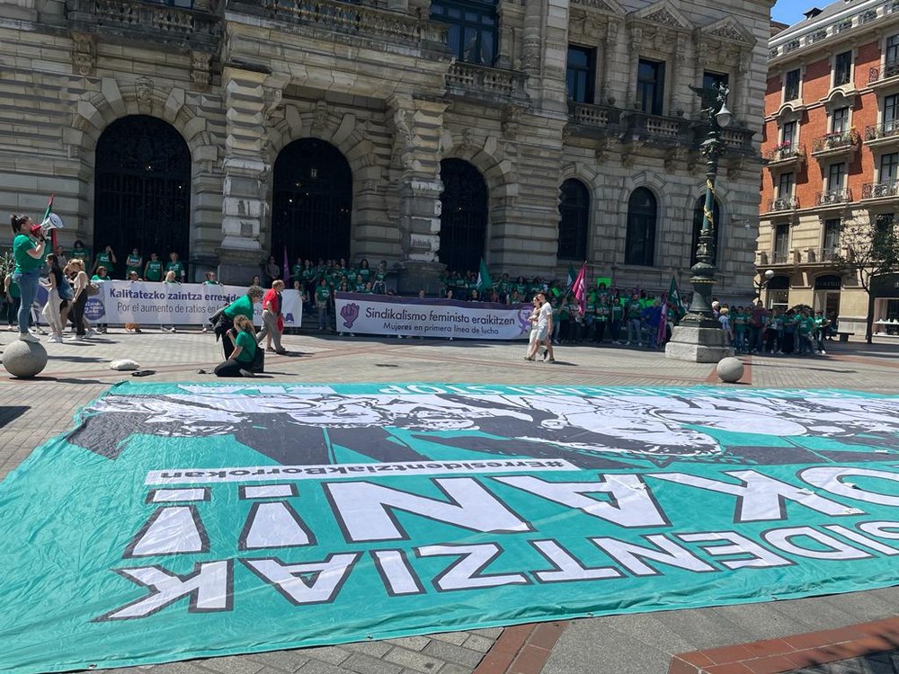 ELAk Bizkaiko adinekoen egoitzetako gatazka gogortu, eta ekainaren 23 eta 24rako greba deitu du