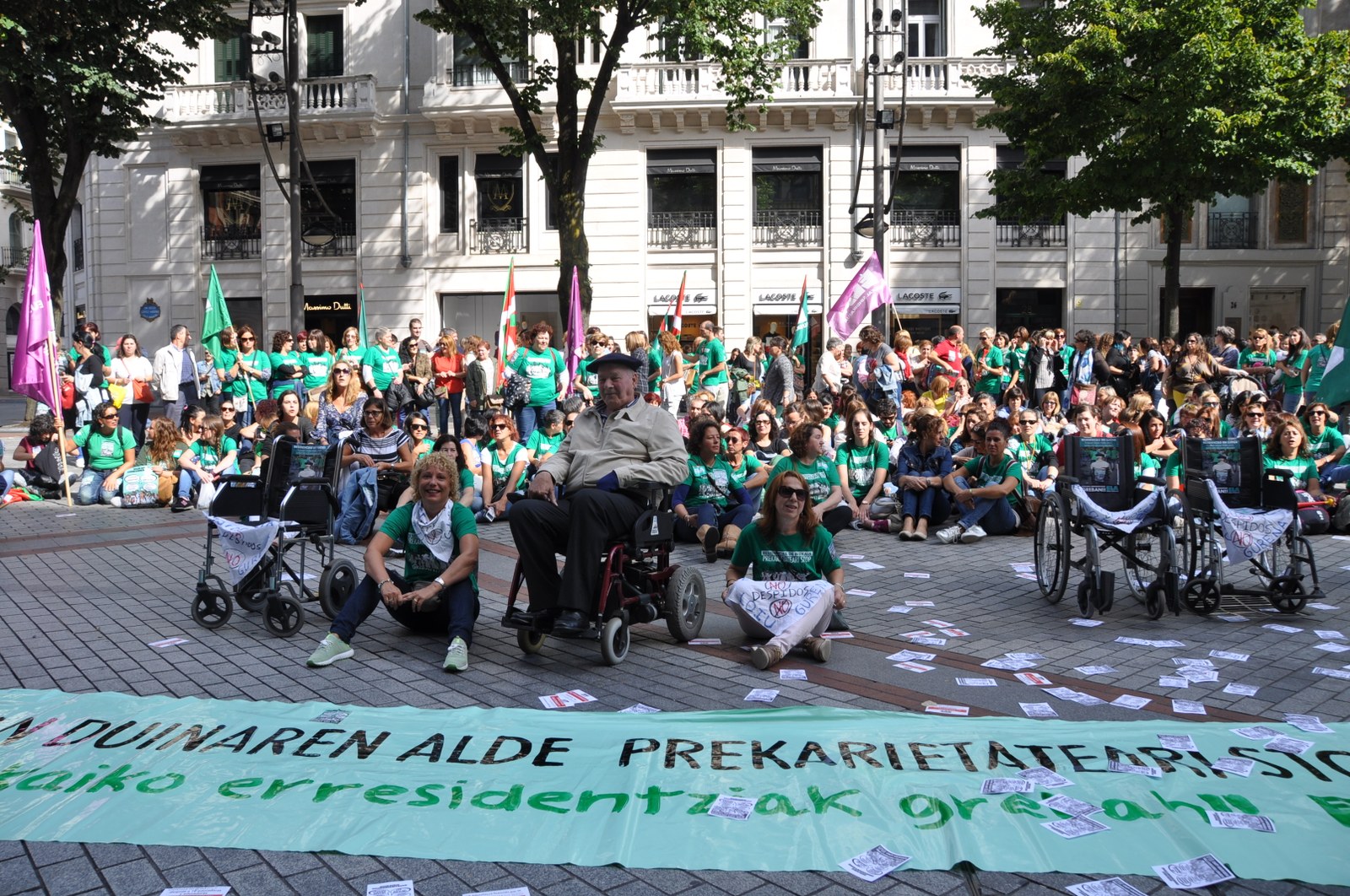 ELAk Bizkaiko Aldundiari egoitzetako ratioak hobetzeko proposamen bat luzatu dio