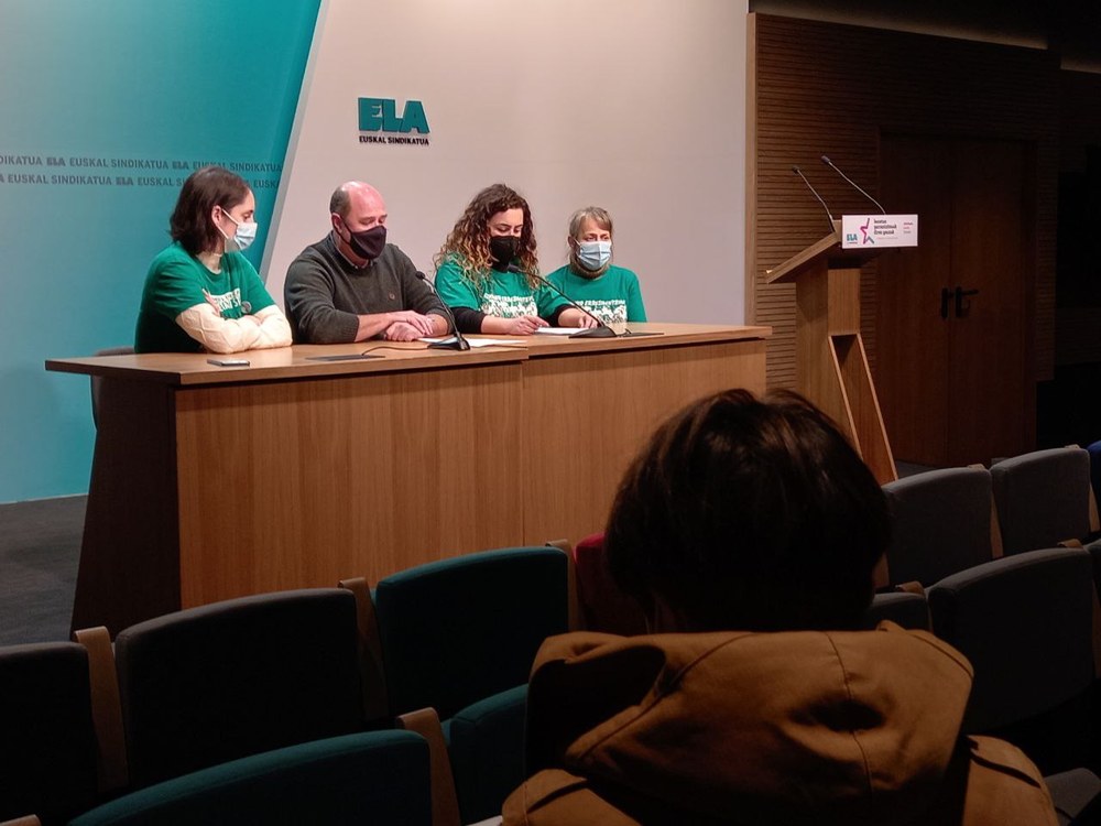 ELAk bigarren greba egun bat  deitu du Bizkaiko erresidentzietan otsailaren 8rako
