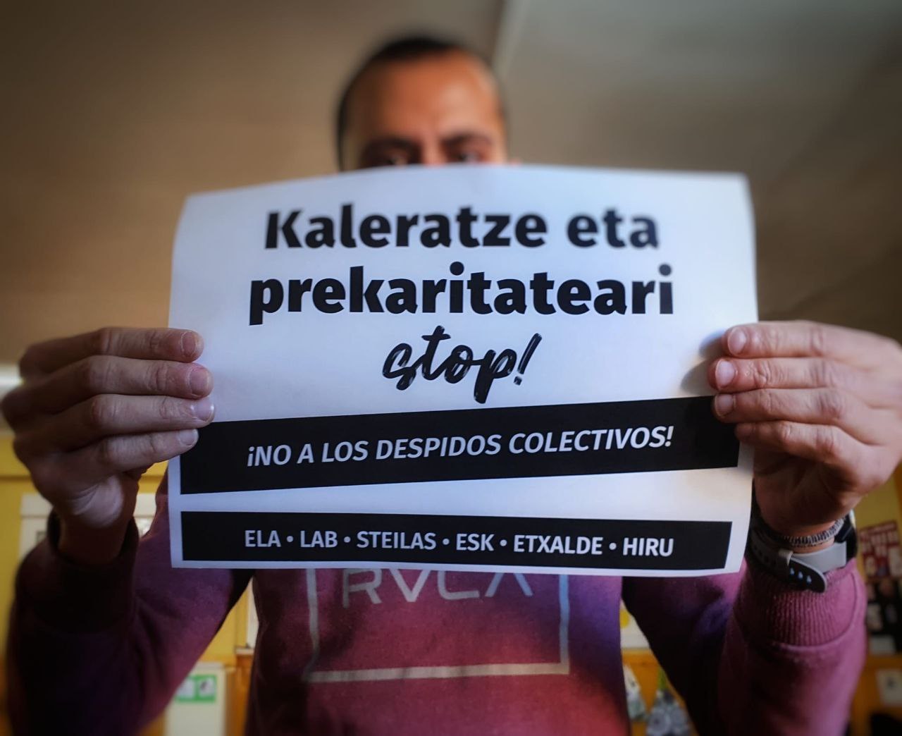 ELAk borroka berrindartuko du  Espainiako Gobernuak, Ciudadanosek eta PPren babes 'esperpentikoak'  onartutako lan erreformaren aurka