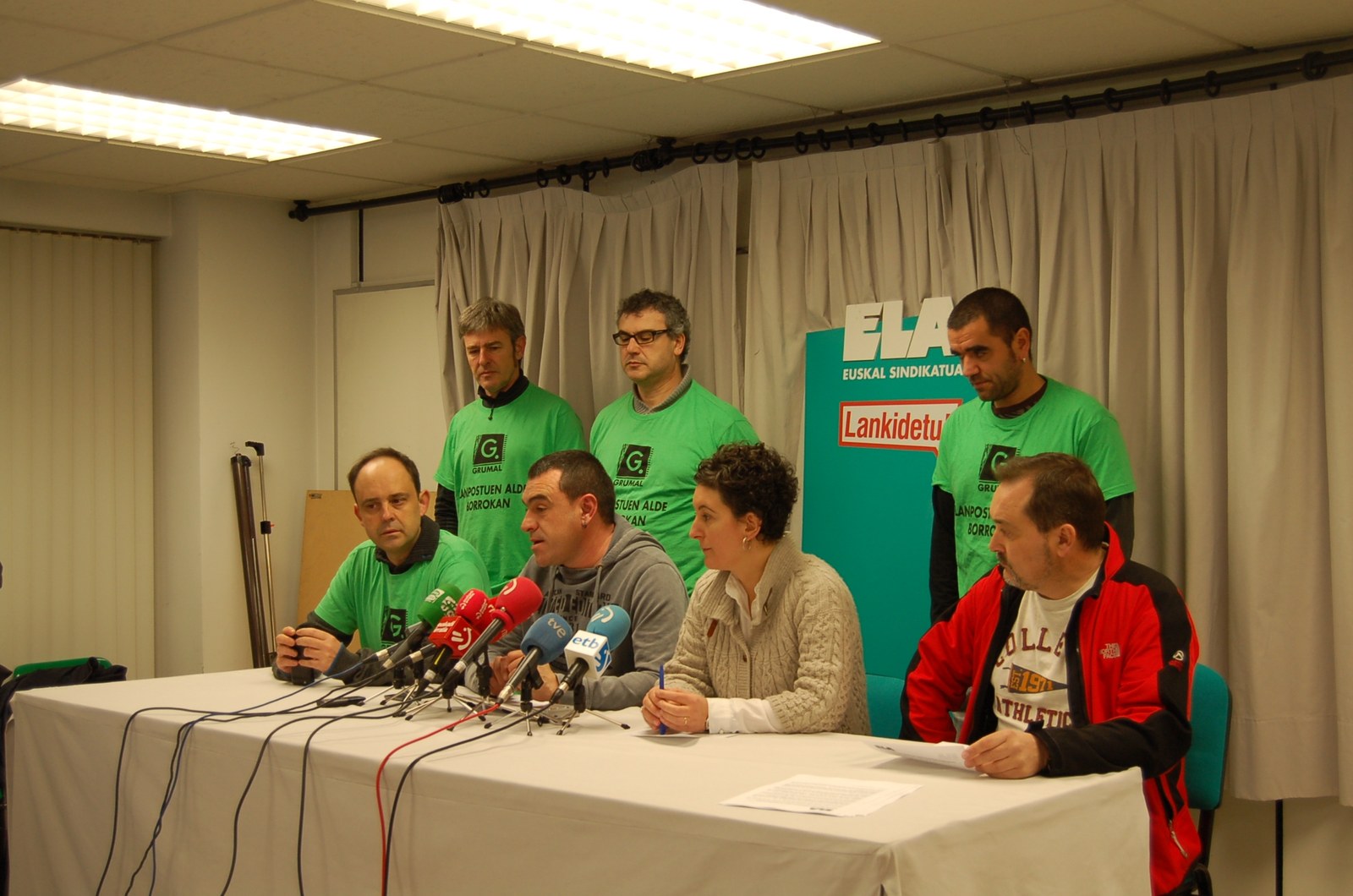 ELAK dei egiten die MCCko zuzendaritzari eta erakunde publikoei Grumal eta Edesa inguruko ardura aintzat har dezaten