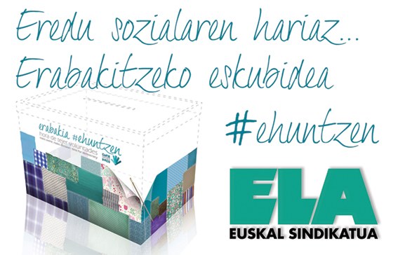 ELAk dei egiten du Gure Esku Dago ekimenak ekainaren 21erako antolatu dituen ekitaldietan parte hartzera