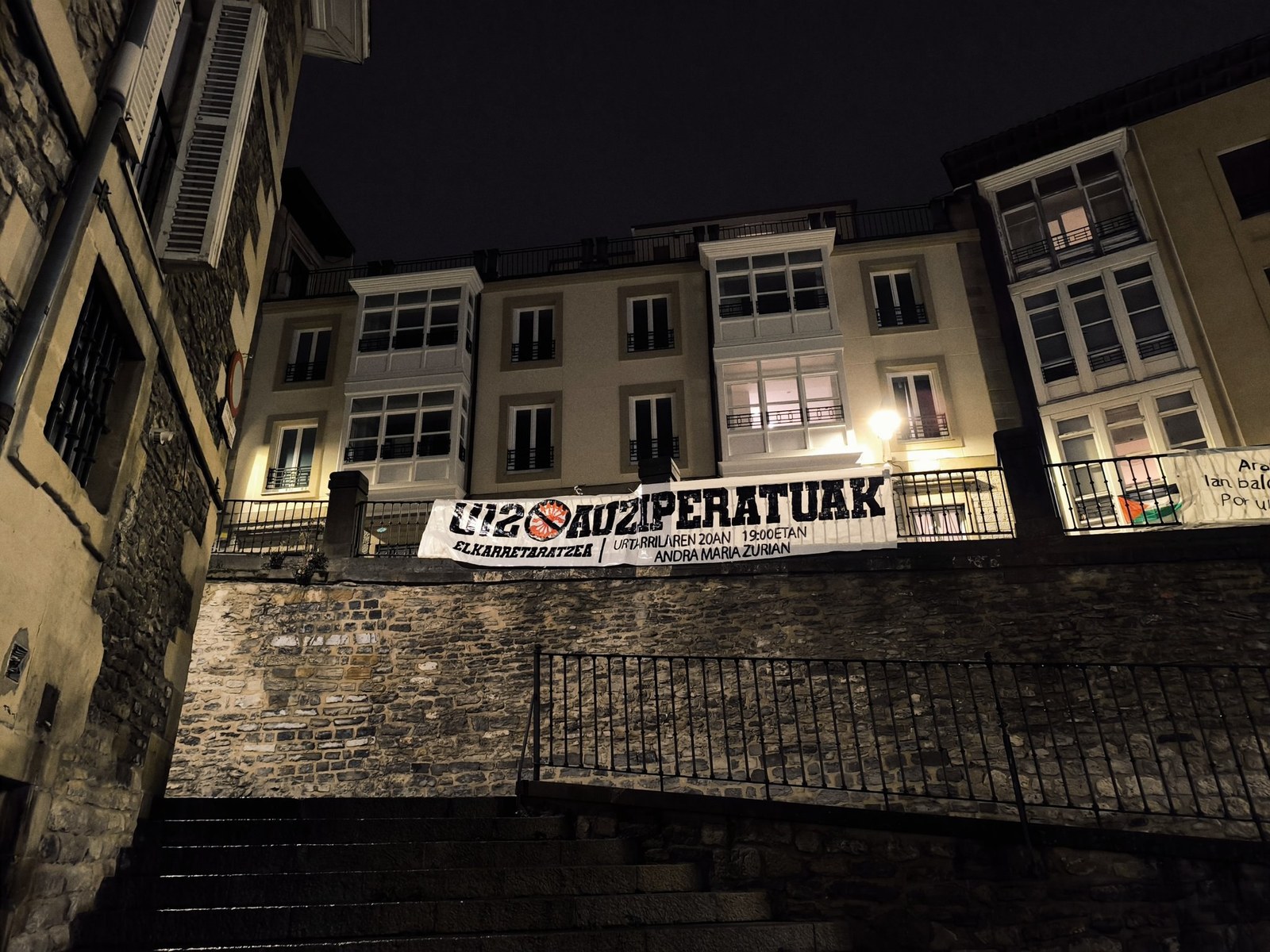 ELAk gaitzetsi du mobilizazio faxista baimentzearen erruz herritarren aurkako epaiketak egotea