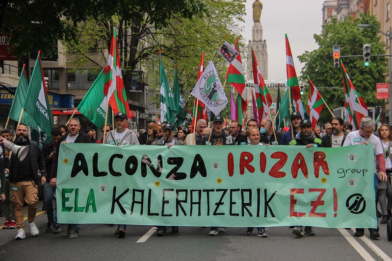 ELAk epaitegietan salaketa aurkeztu du Berangoko Alconza enpresak eta Irizar taldeak kaleratutako 25 langileak berriro onartzeko