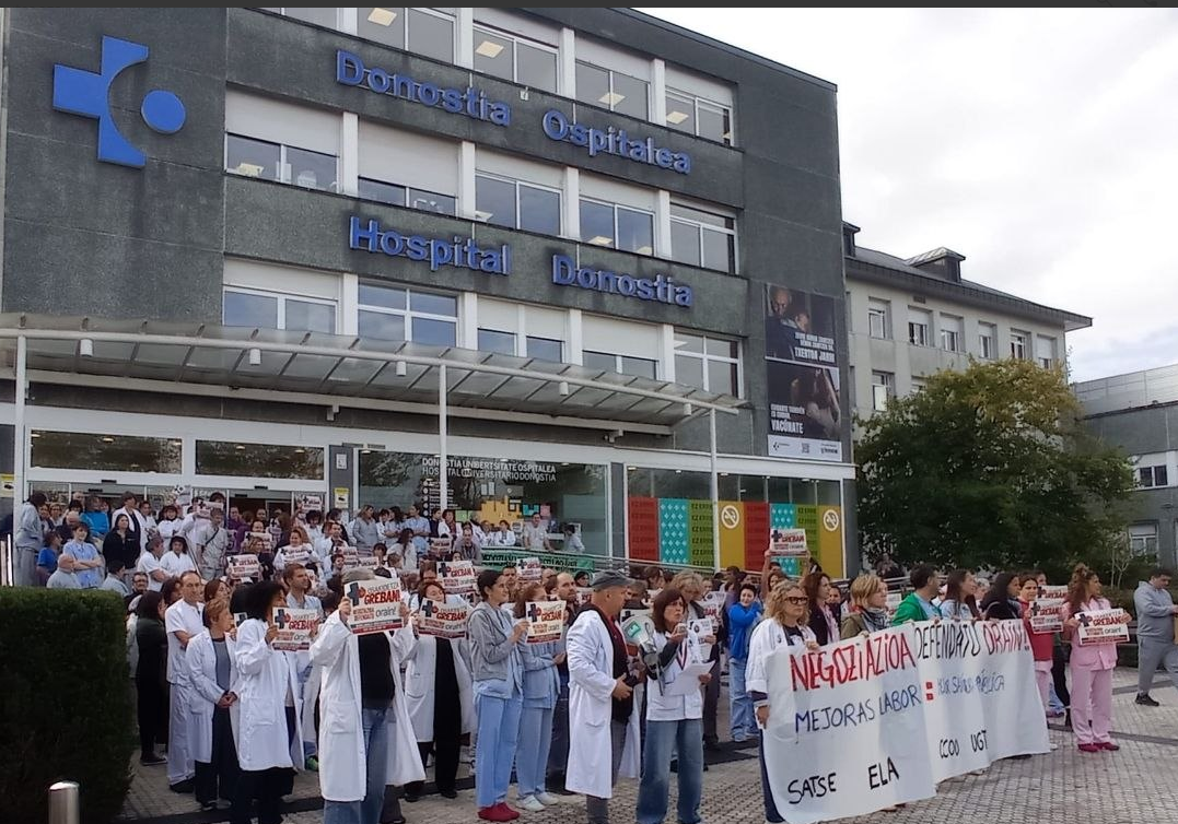 ELAk eta gainerako sindikatuek urriaren 30eko grebari eutsiko diote, negoziazioan aurrerapausorik ez dagoelako
