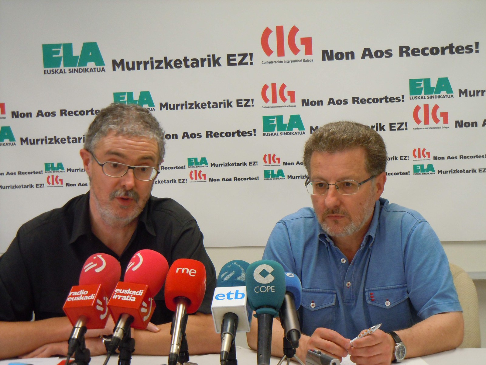 ELAk eta Galiziako CIG sindikatuak Espainiako Bankuaren gobernadorea  eta gobernuetako arduradun politikoak auzitara emarango dituzte