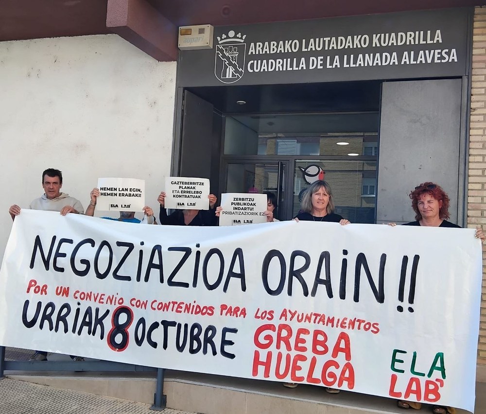 ELAk eta LABek 50 mobilizazio baino gehiago egin dituzte lan baldintzak hobeak aldarrikatzeko