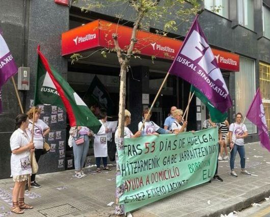ELAk grebarako deia egin du urtarrilaren 2tik 5era Bizkaiko Etxez Etxeko Laguntzan