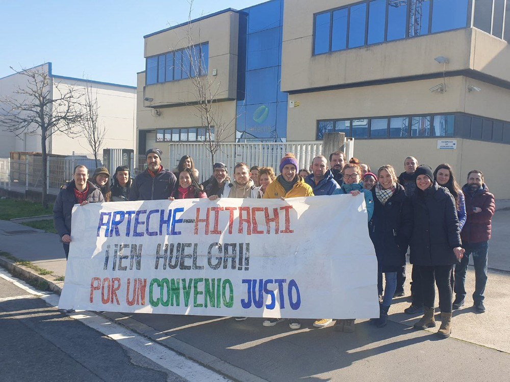 ELAk hiru asteko grebari amaiera eman dio Arteche-Hitachin, KPItik gorako igoerekin