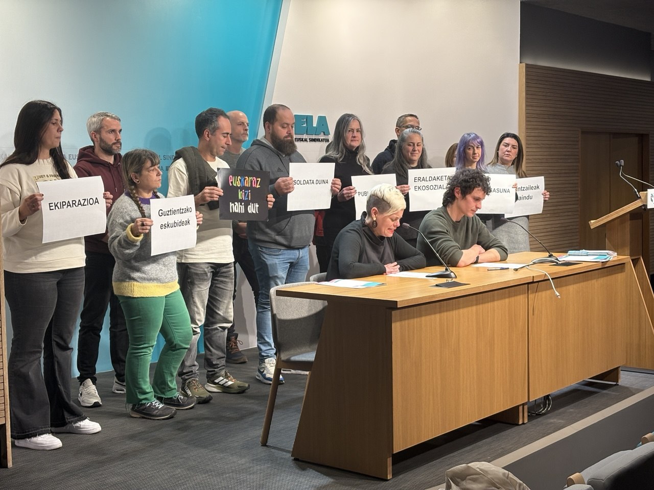 ELAk sektoreko prekaritatearekin amaitzeko proposamena aurkeztu du