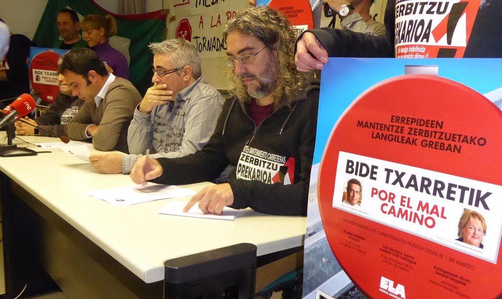 ELAk hitzarmena adostu du Gipuzkoako errepideak mantentzeko ITS enpresarekin
