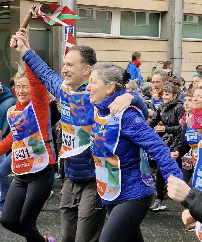 ELAk Korrikaren bukaera festan parte hartu du Bilbon