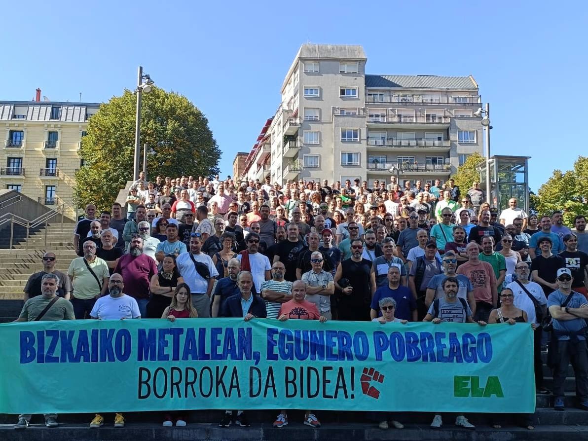 ELAk mobilizazioak berriz aktibatzeren alde egin du  hitzarmenaren blokeoaren aurrean