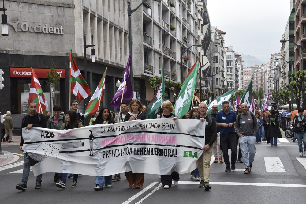 ELAk ohartarazi du enpresek “absentismoa” erabiltzen dutela langileak kriminalizatzeko