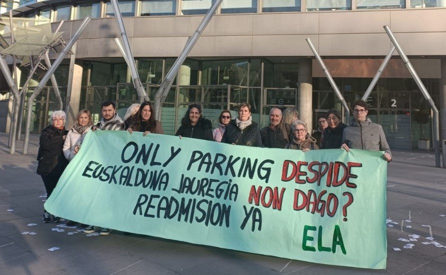 ELAk Onlyparking azpikontratak egindako kaleratzeak epaitegira eraman ditu