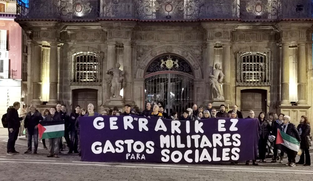 ELAk presio egingo die alderdiei eta gobernuei  gastu militarra ez handitzeko