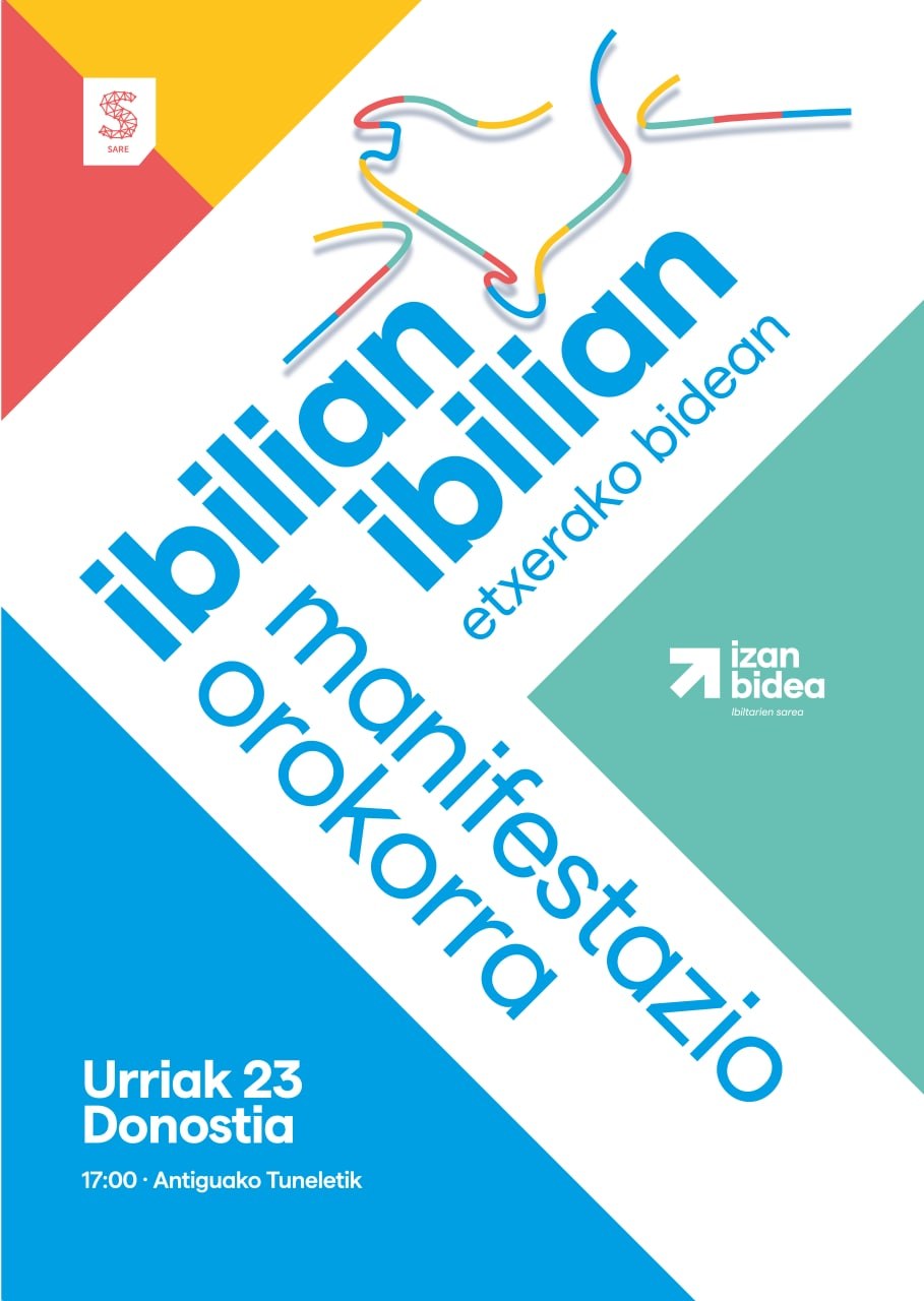 ELAk Sareren manifestazioan parte hartuko du beste espetxe politika baten alde