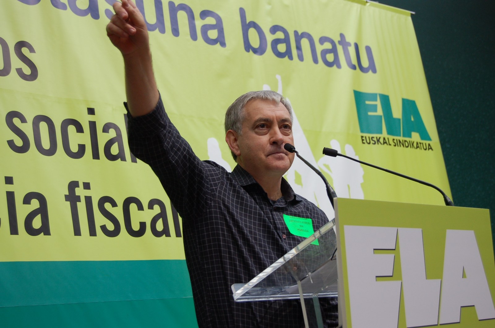 Elorrieta:“Aberastasunaren bidezko banaketa nahi dugu”